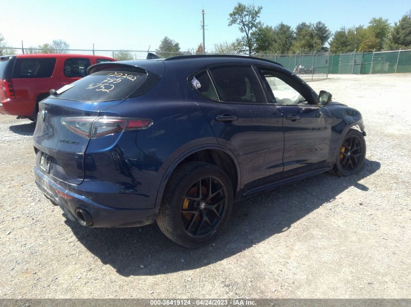 2021 ALFA ROMEO STELVIO TI SPORT - ZASPAKBN3M7D15752
