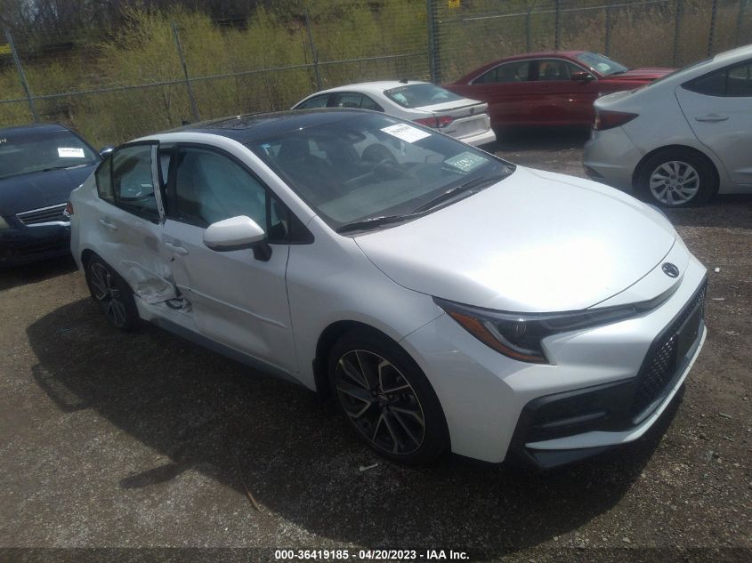 2022 TOYOTA COROLLA SE - 5YFP4MCE0NP138703