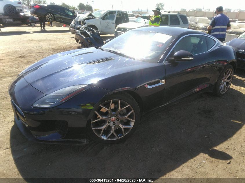 2018 JAGUAR F-TYPE 340HP - SAJDD1EV8JCK50507