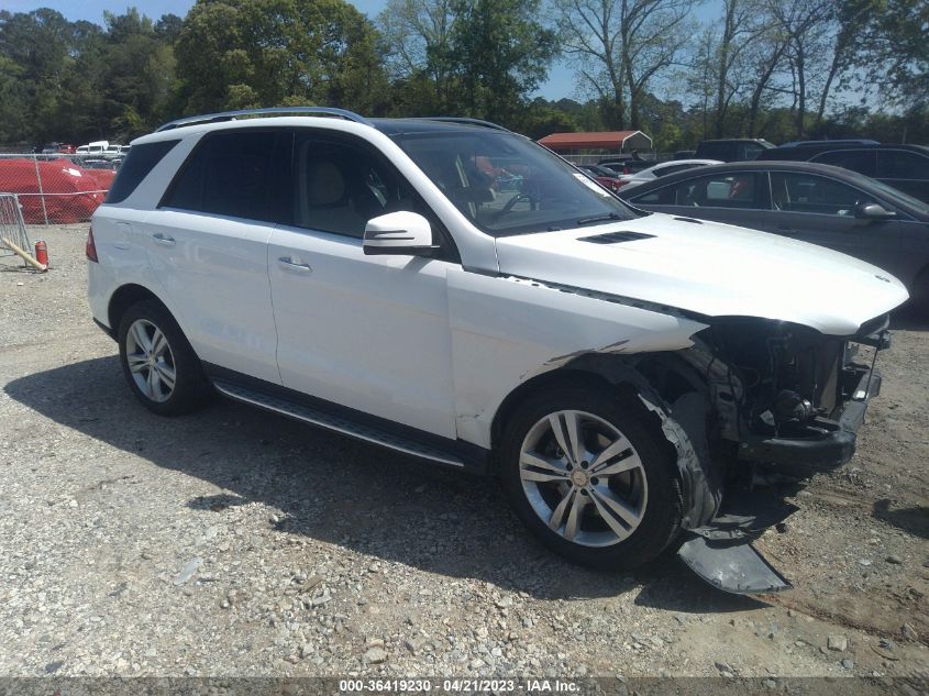 2015 MERCEDES-BENZ M-CLASS ML 350 - 4JGDA5HB4FA568381
