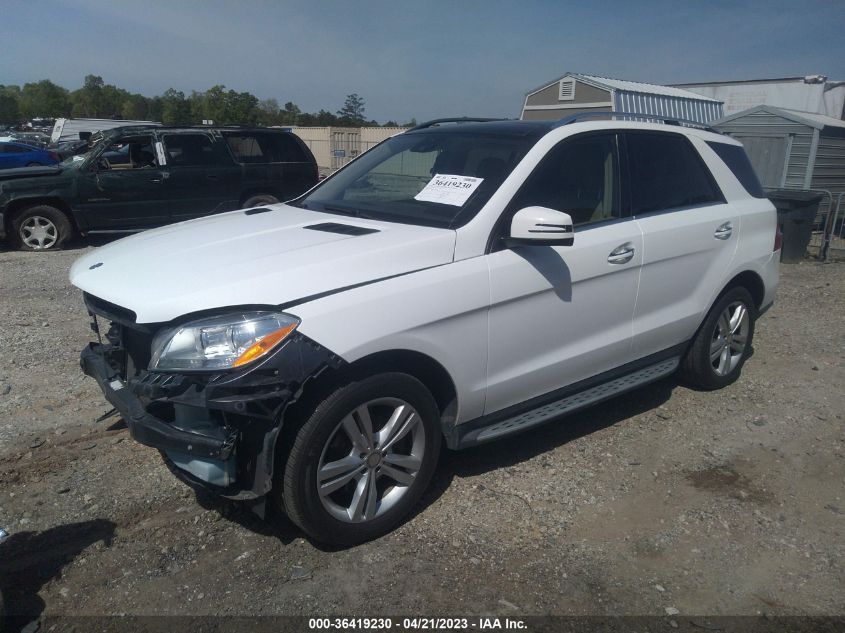2015 MERCEDES-BENZ M-CLASS ML 350 - 4JGDA5HB4FA568381
