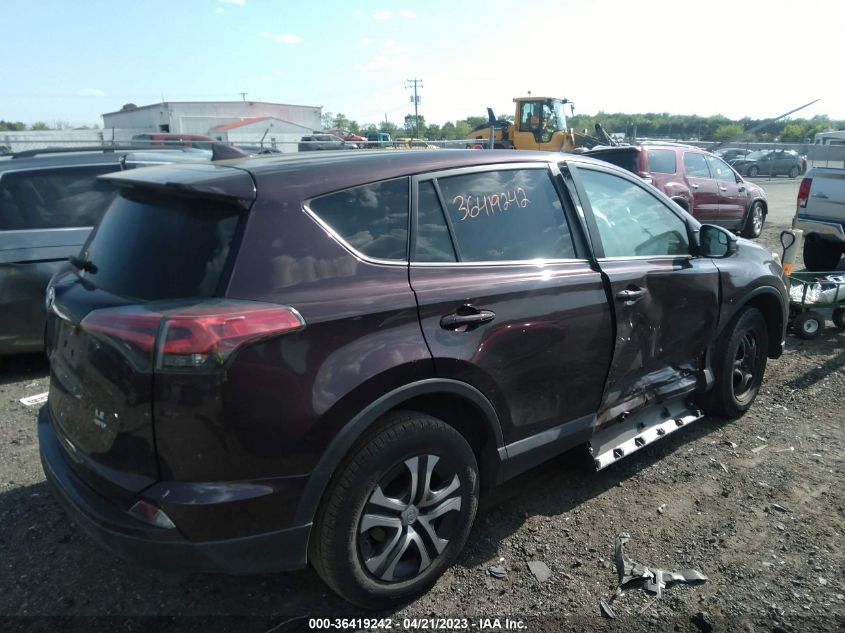 2018 TOYOTA RAV4 LE - 2T3BFREV9JW722452