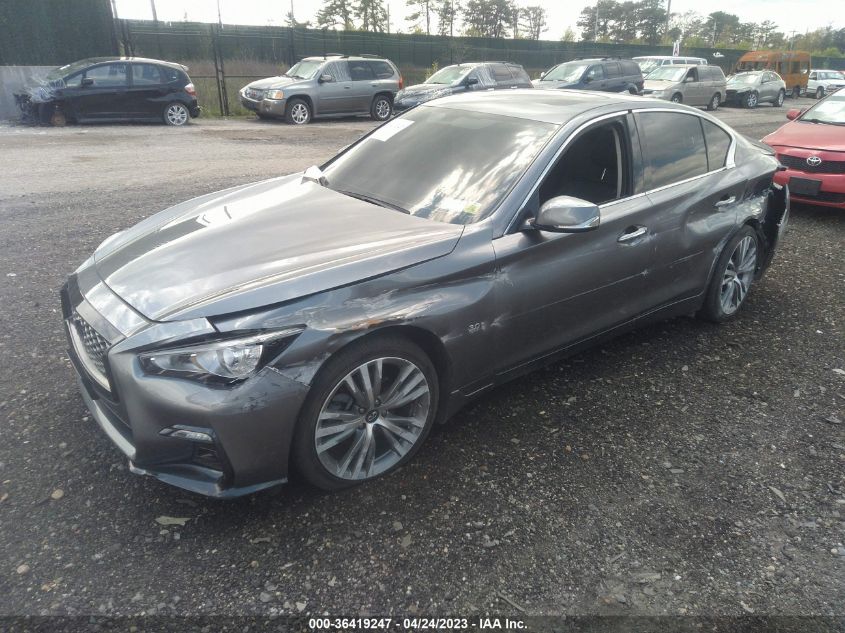 2018 INFINITI Q50 3.0T SPORT - JN1EV7ARXJM444271