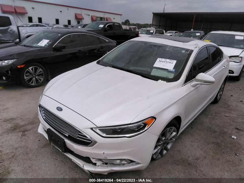 2017 FORD FUSION SE - 3FA6P0HD0HR290870