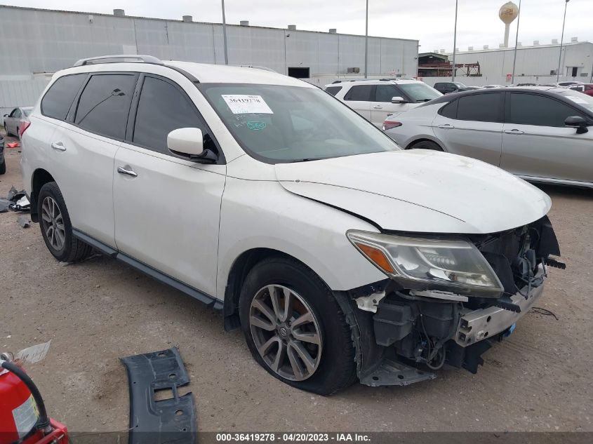 2013 NISSAN PATHFINDER S/SV/SL/PLATINUM - 5N1AR2MN8DL623256