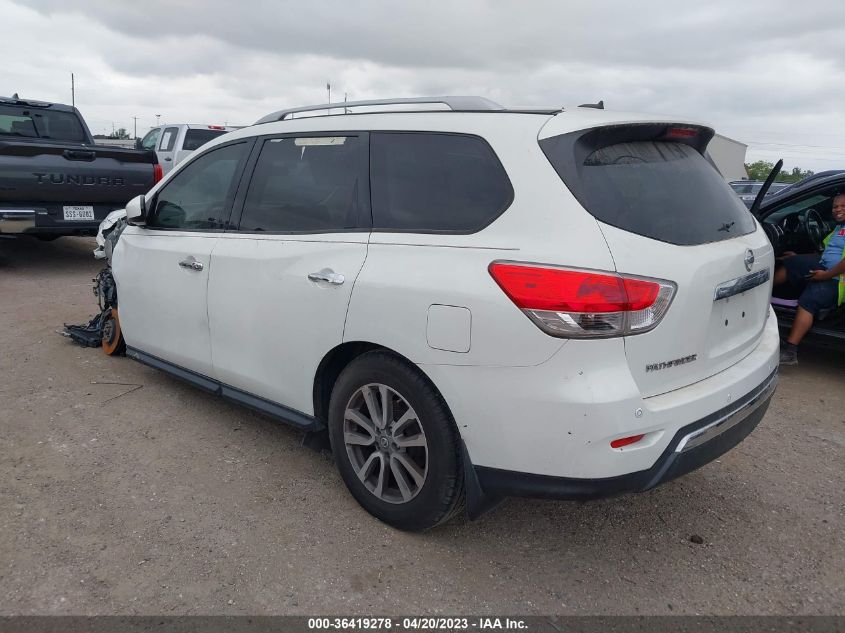 2013 NISSAN PATHFINDER S/SV/SL/PLATINUM - 5N1AR2MN8DL623256