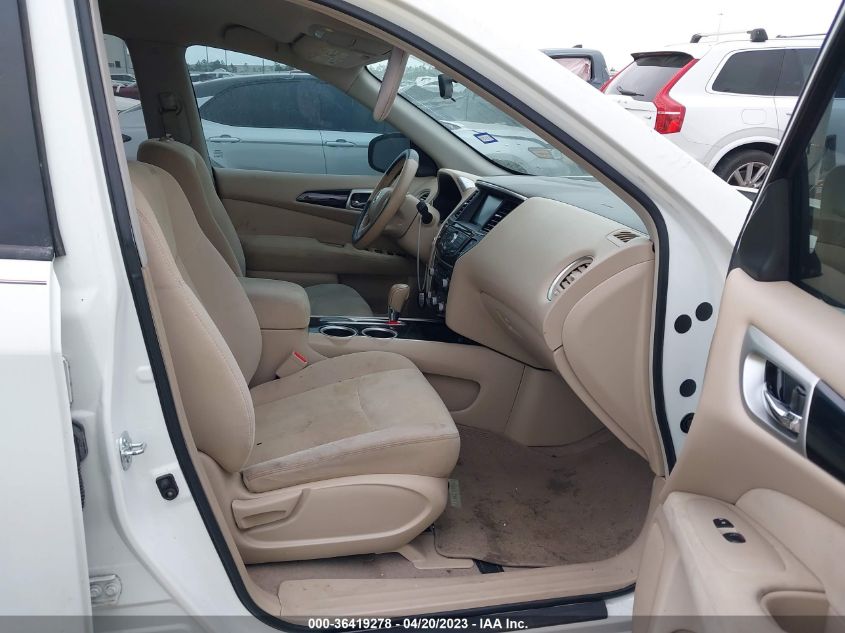 2013 NISSAN PATHFINDER S/SV/SL/PLATINUM - 5N1AR2MN8DL623256