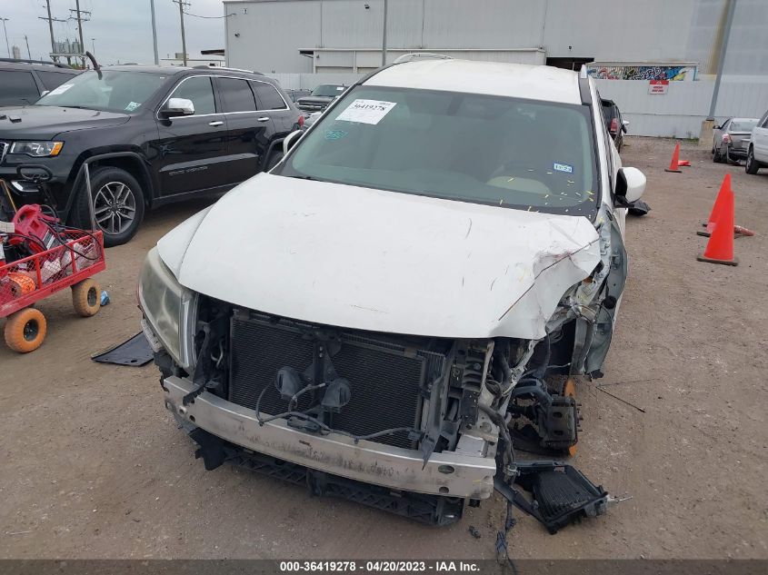 2013 NISSAN PATHFINDER S/SV/SL/PLATINUM - 5N1AR2MN8DL623256