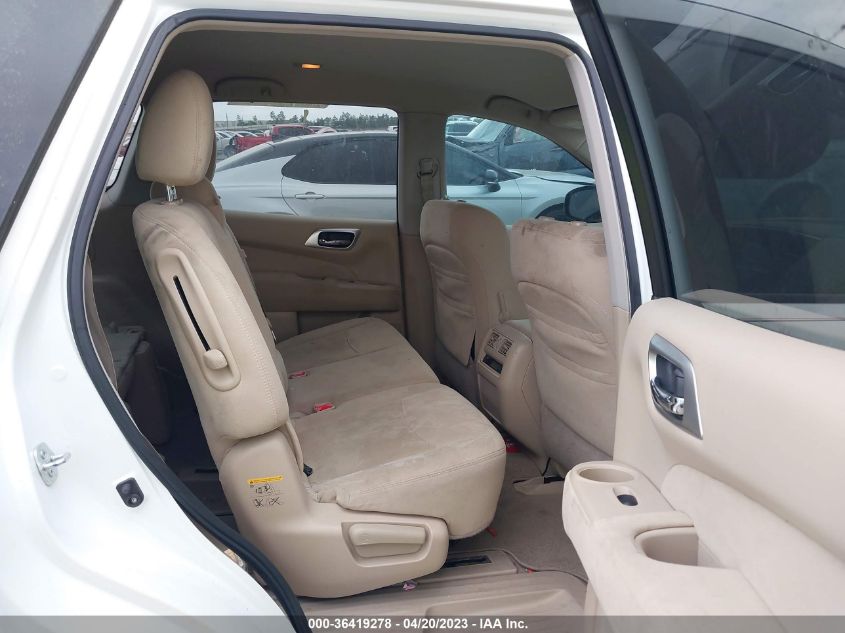 2013 NISSAN PATHFINDER S/SV/SL/PLATINUM - 5N1AR2MN8DL623256