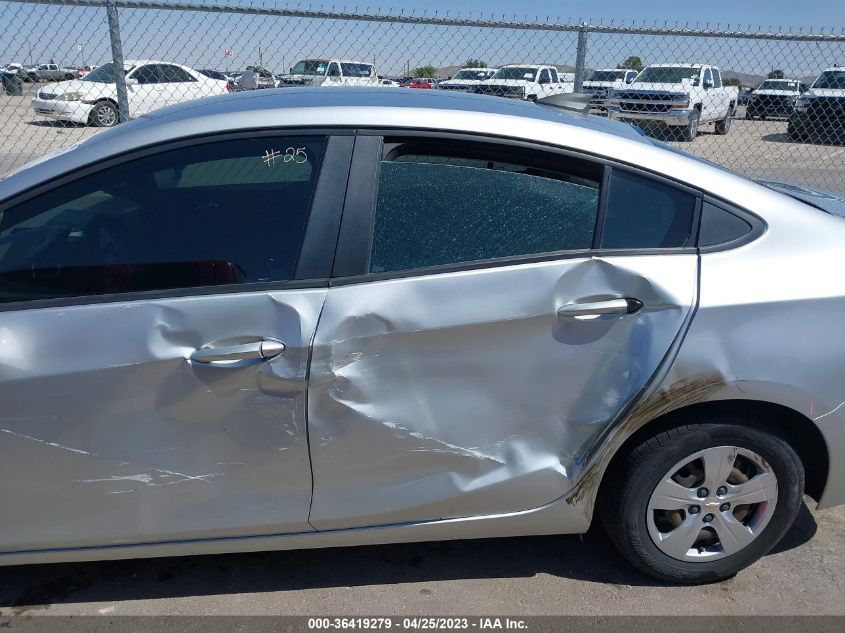 2018 CHEVROLET CRUZE LS - 1G1BC5SM1J7193306