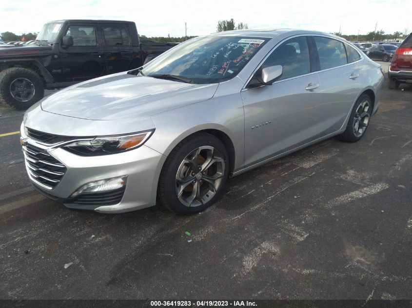 2021 CHEVROLET MALIBU LT - 1G1ZD5ST8MF074827