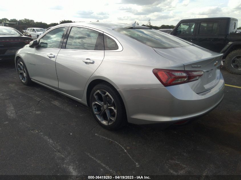 2021 CHEVROLET MALIBU LT - 1G1ZD5ST8MF074827