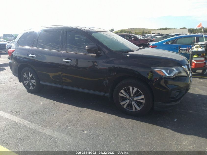 2017 NISSAN PATHFINDER SV - 5N1DR2MM6HC641059