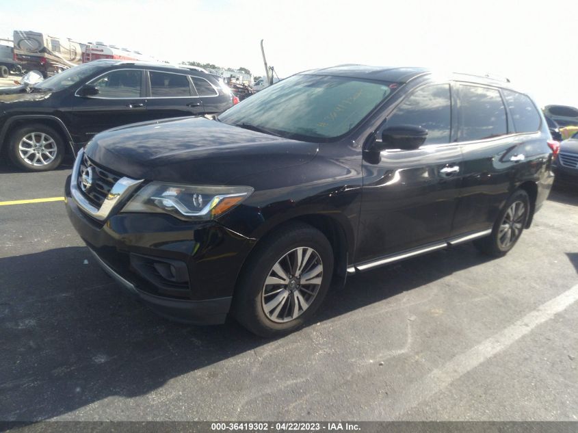 2017 NISSAN PATHFINDER SV - 5N1DR2MM6HC641059