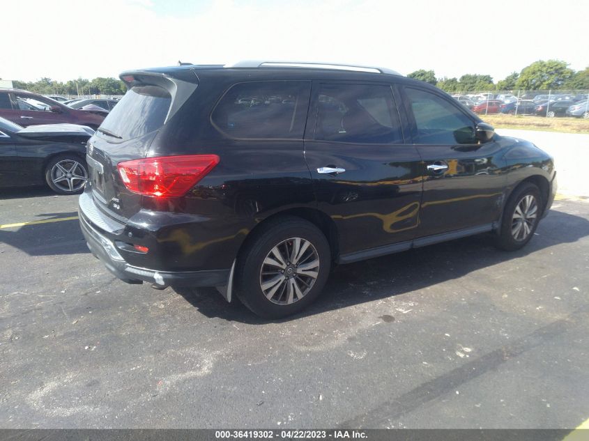 2017 NISSAN PATHFINDER SV - 5N1DR2MM6HC641059