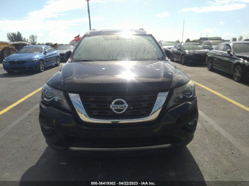 2017 NISSAN PATHFINDER SV - 5N1DR2MM6HC641059