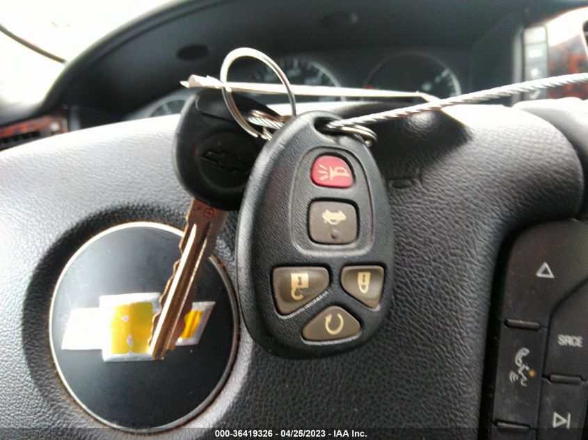 2013 CHEVROLET IMPALA LTZ - 2G1WC5E38D1165587