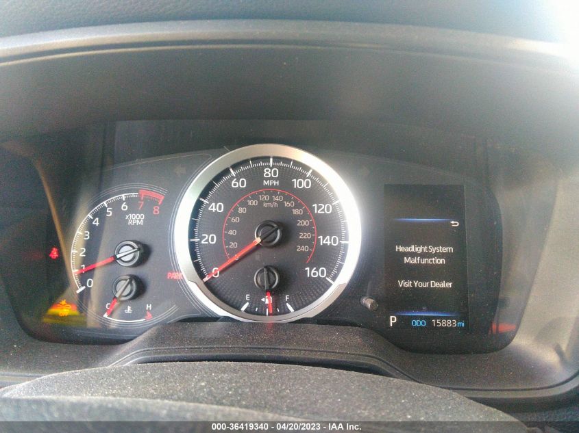 2022 TOYOTA COROLLA CROSS LE - 7MUCAABG1NV012257