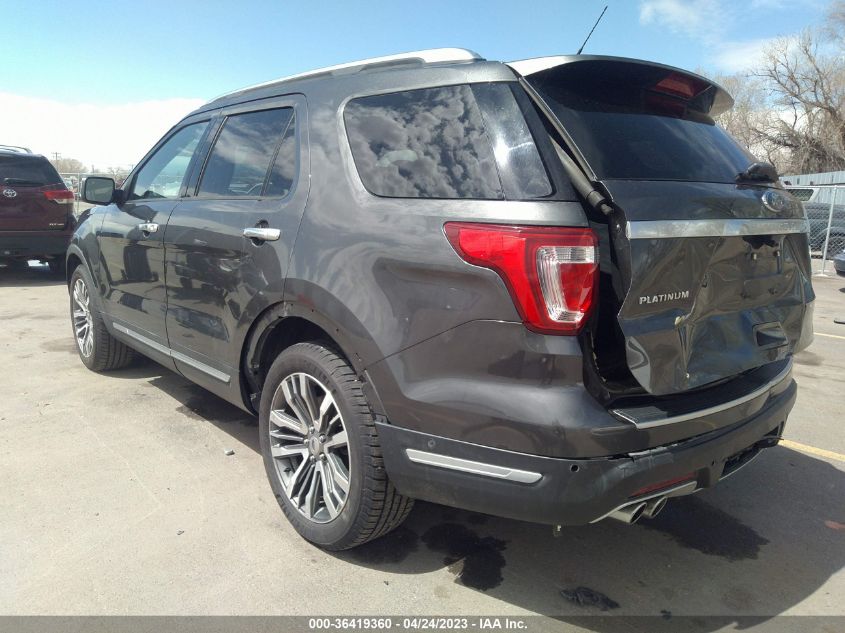 2019 FORD EXPLORER PLATINUM - 1FM5K8HT3KGA73236