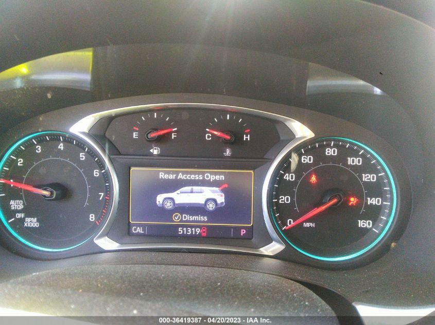 2021 CHEVROLET TRAVERSE RS - 1GNERJKW4MJ111239