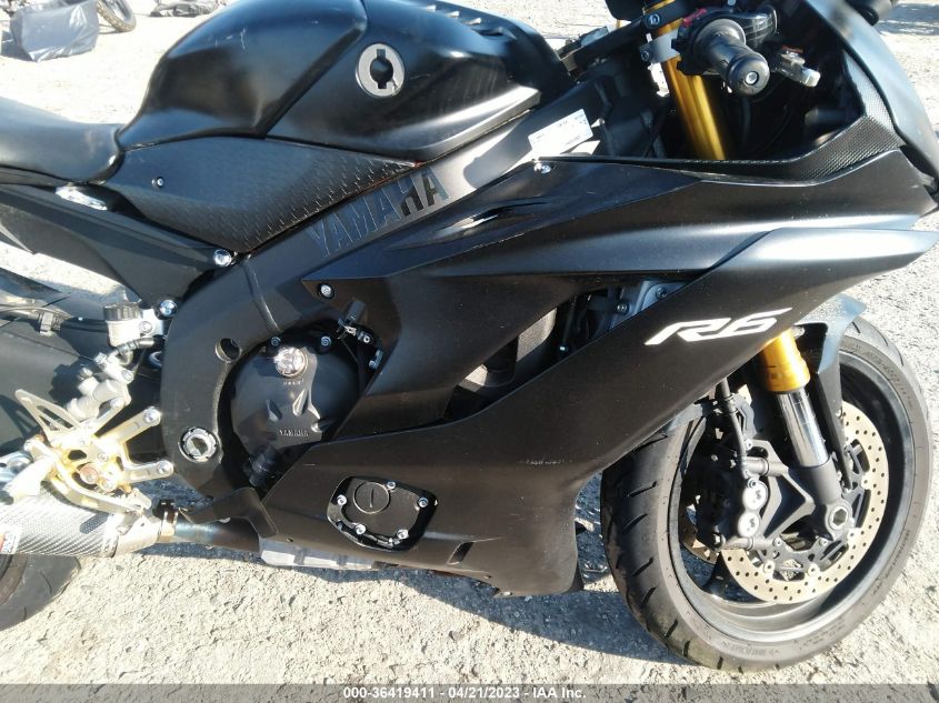2017 YAMAHA YZFR6 JYARJ28E3HA001497