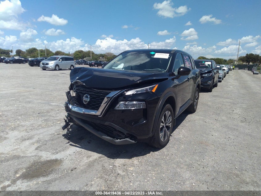 VIN 5N1AT3BA2MC838940 2021 NISSAN ROGUE SV