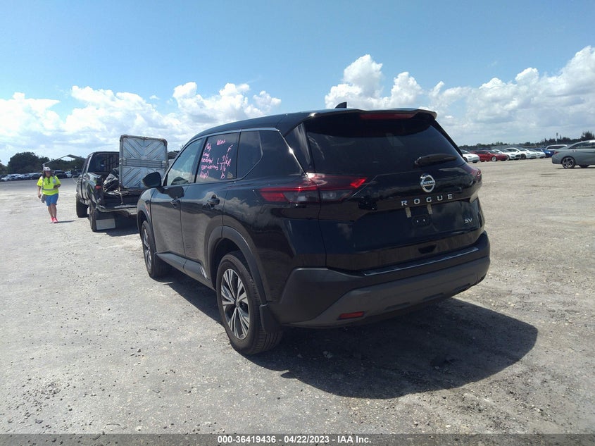 VIN 5N1AT3BA2MC838940 2021 NISSAN ROGUE SV