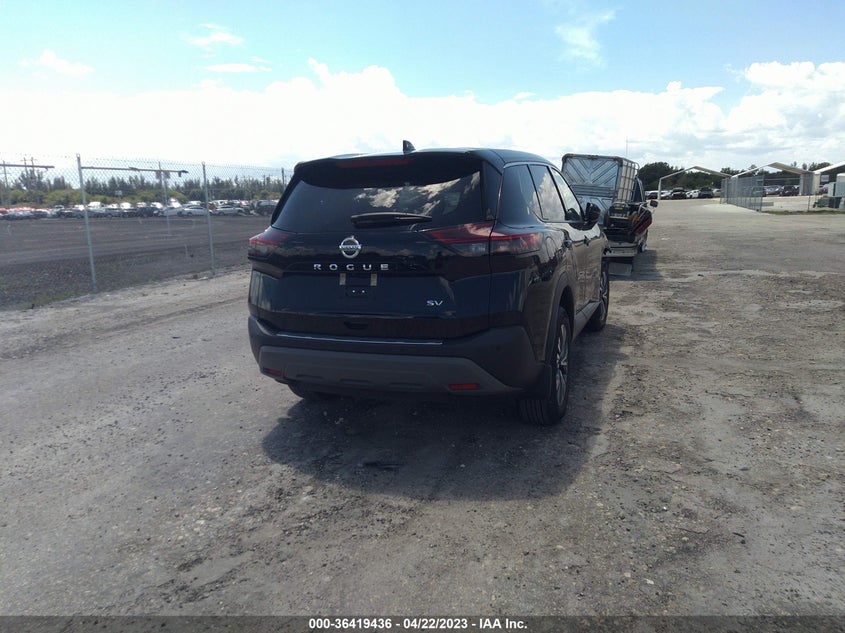 VIN 5N1AT3BA2MC838940 2021 NISSAN ROGUE SV