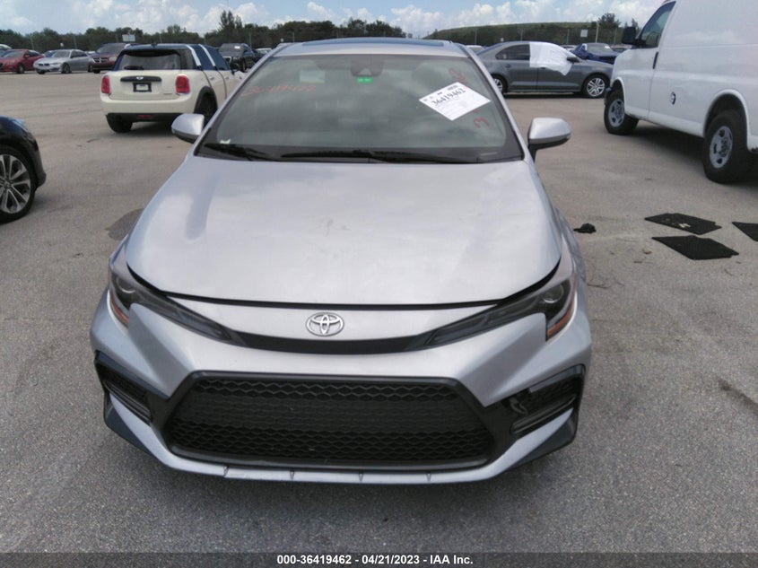 VIN JTDM4MCE3NJ081145 2022 TOYOTA COROLLA SE