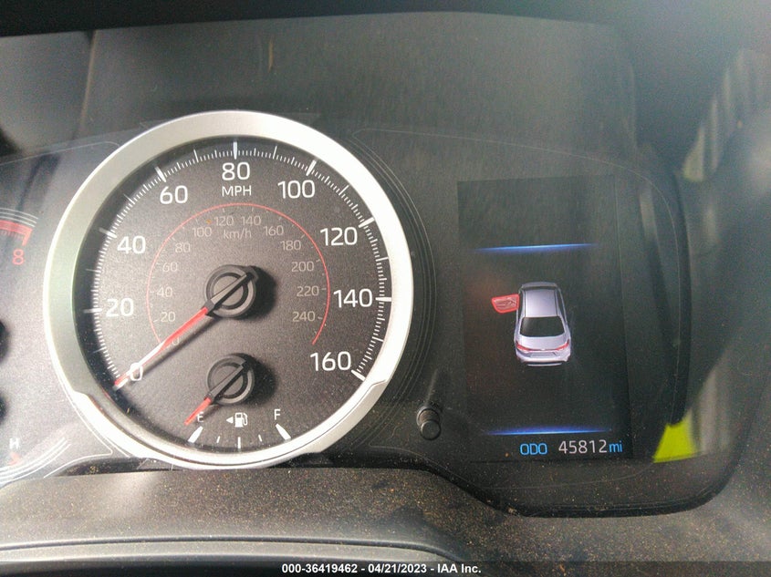 VIN JTDM4MCE3NJ081145 2022 TOYOTA COROLLA SE
