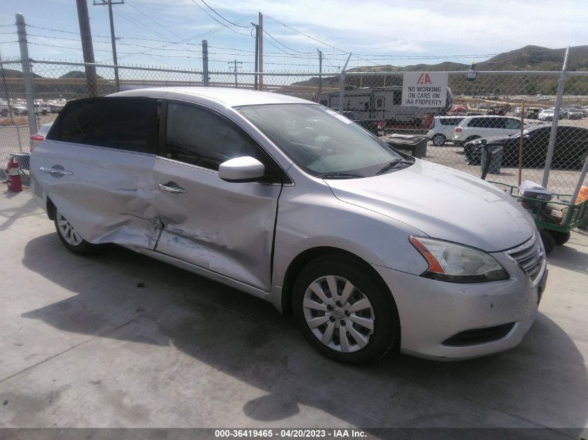 2013 NISSAN SENTRA SV - 1N4AB7AP3DN900389