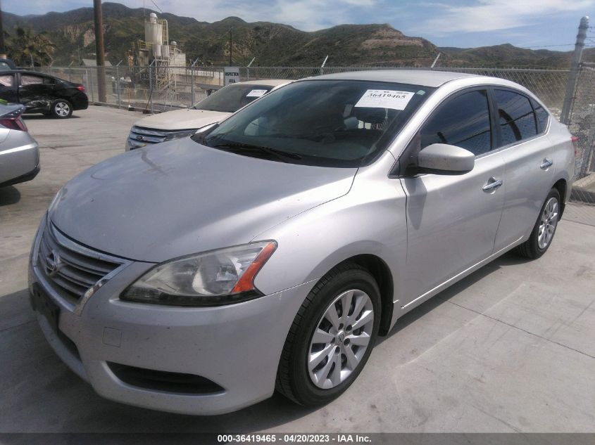 2013 NISSAN SENTRA SV - 1N4AB7AP3DN900389