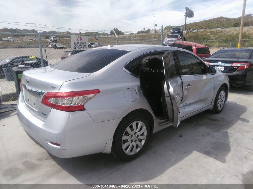 2013 NISSAN SENTRA SV - 1N4AB7AP3DN900389