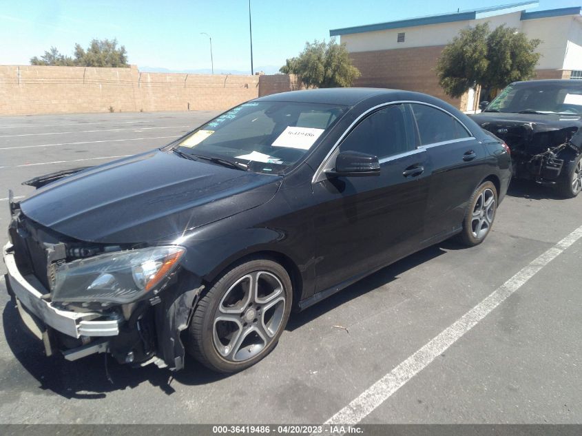 2014 MERCEDES-BENZ CLA-CLASS CLA 250 - WDDSJ4EB0EN128021