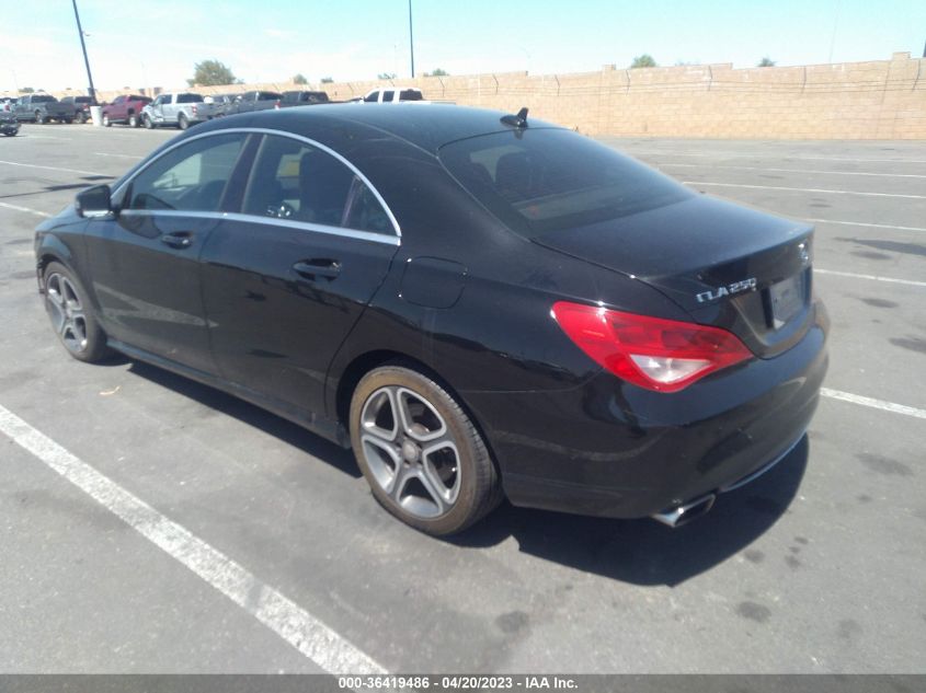 2014 MERCEDES-BENZ CLA-CLASS CLA 250 - WDDSJ4EB0EN128021