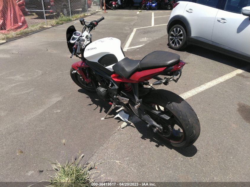 2013 TRIUMPH MOTORCYCLE STREET TRIPLE R - SMTL03NE7DT575155