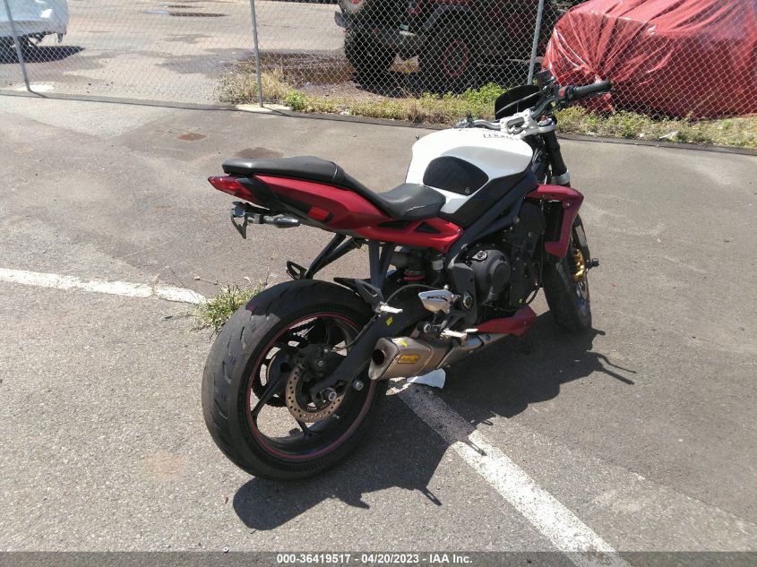 2013 TRIUMPH MOTORCYCLE STREET TRIPLE R - SMTL03NE7DT575155