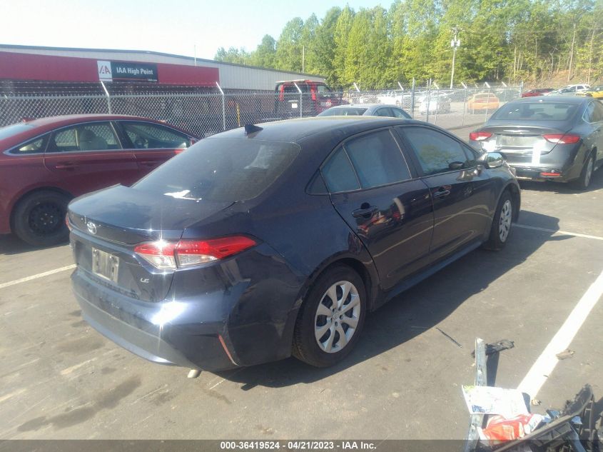 2021 TOYOTA COROLLA LE - 5YFEPMAEXMP253180