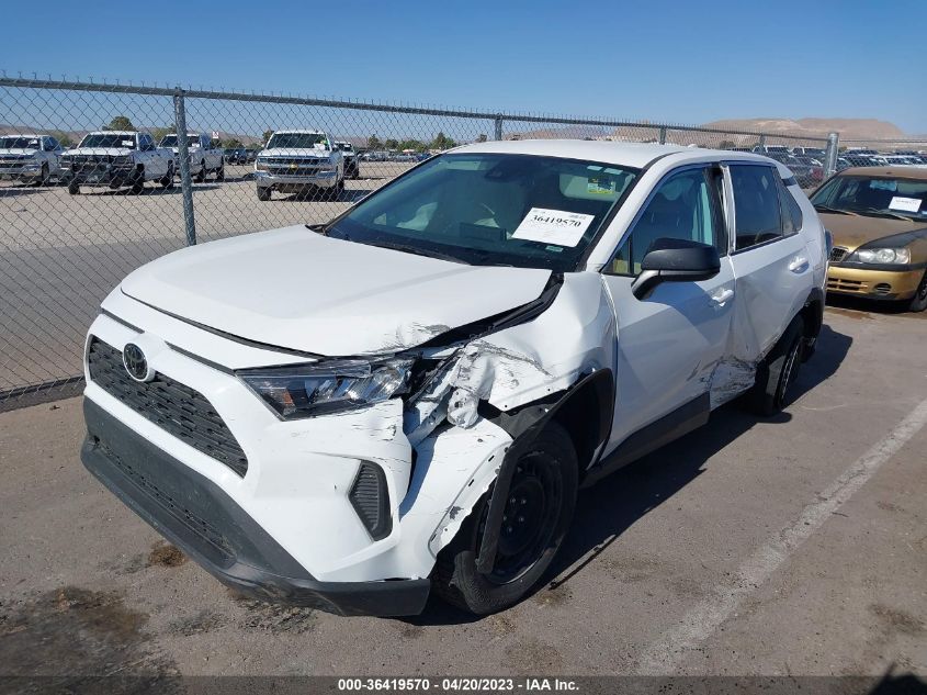 2022 TOYOTA RAV4 LE - 2T3F1RFV5NW293329