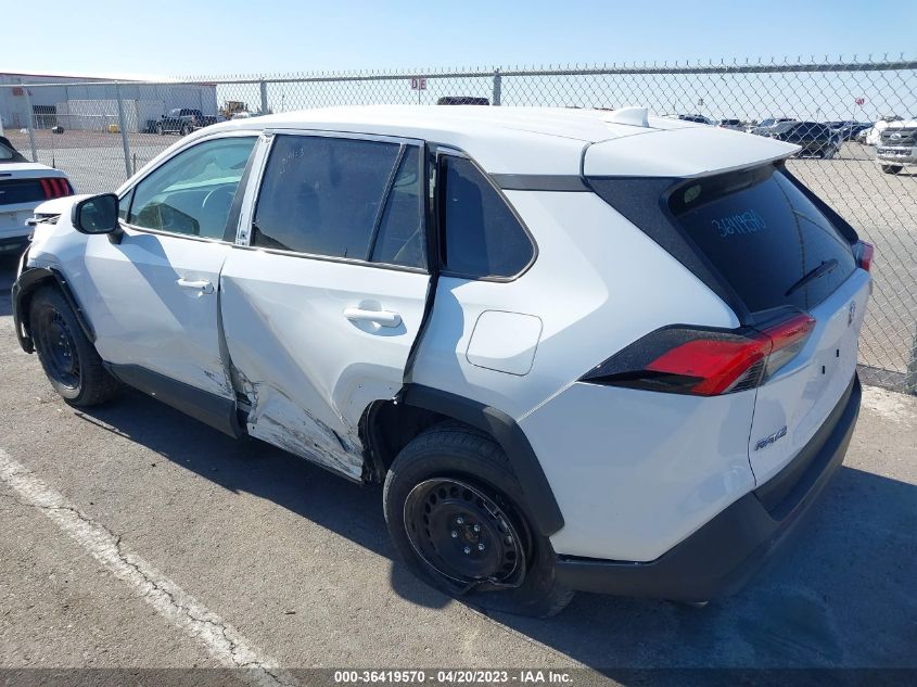 2022 TOYOTA RAV4 LE - 2T3F1RFV5NW293329