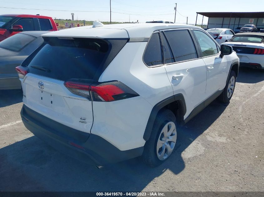 2022 TOYOTA RAV4 LE - 2T3F1RFV5NW293329