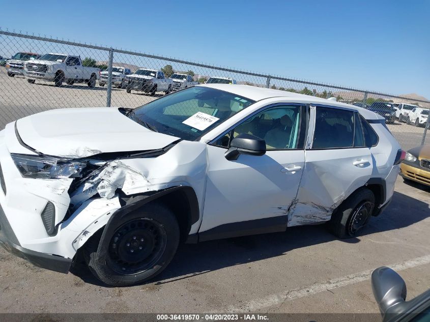 2022 TOYOTA RAV4 LE - 2T3F1RFV5NW293329