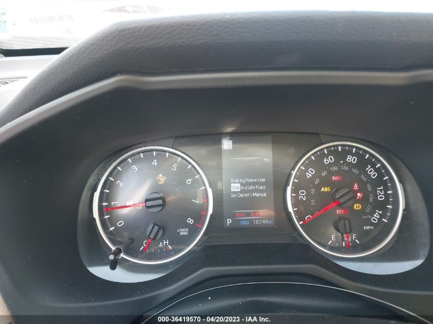 2022 TOYOTA RAV4 LE - 2T3F1RFV5NW293329