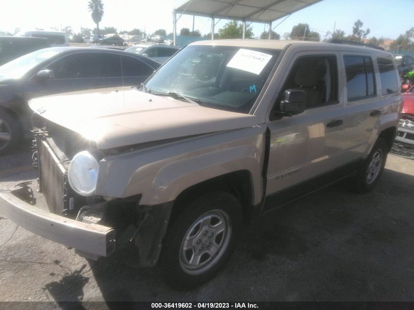 2016 JEEP PATRIOT SPORT - 1C4NJPBA4GD754863