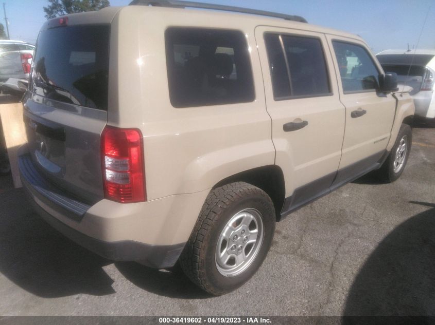 2016 JEEP PATRIOT SPORT - 1C4NJPBA4GD754863