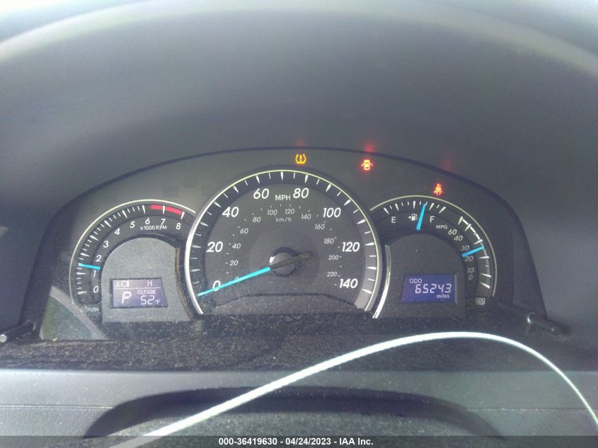 2013 TOYOTA CAMRY L/LE/SE/XLE - 4T4BF1FK8DR287884