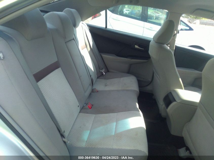 2013 TOYOTA CAMRY L/LE/SE/XLE - 4T4BF1FK8DR287884