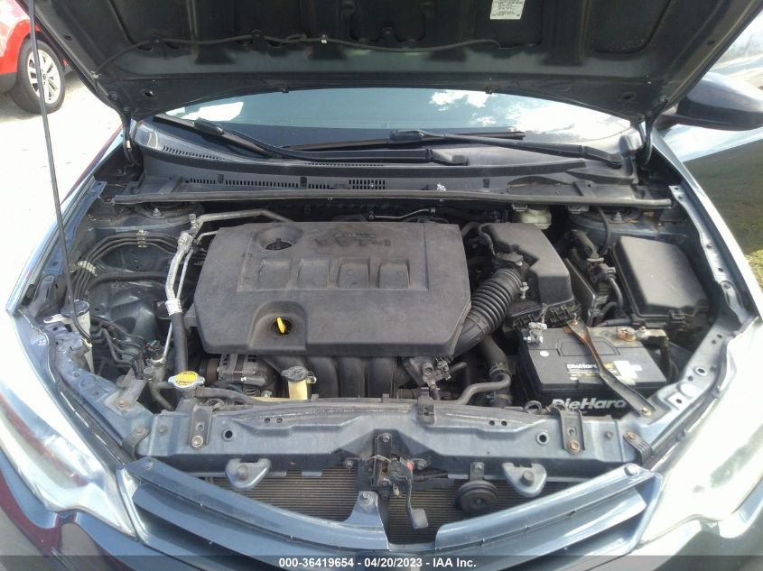 2016 TOYOTA COROLLA L/LE/S/S PLUS/LE PLUS - 2T1BURHE5GC745683