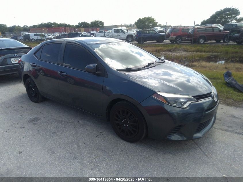 2016 TOYOTA COROLLA L/LE/S/S PLUS/LE PLUS - 2T1BURHE5GC745683