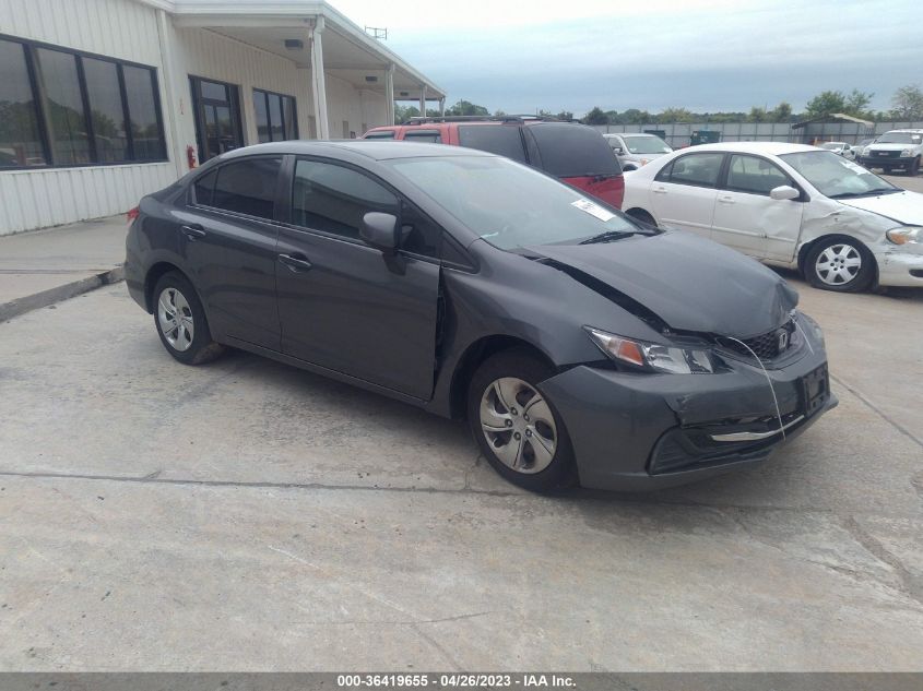 2013 HONDA CIVIC LX - 19XFB2F5XDE219354